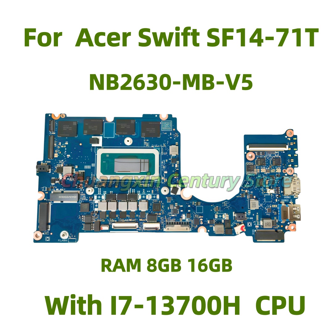 Ddr5 Laptop Ram - NB2630-MB-V5 Motherboard for Acer Swift SF14-71T