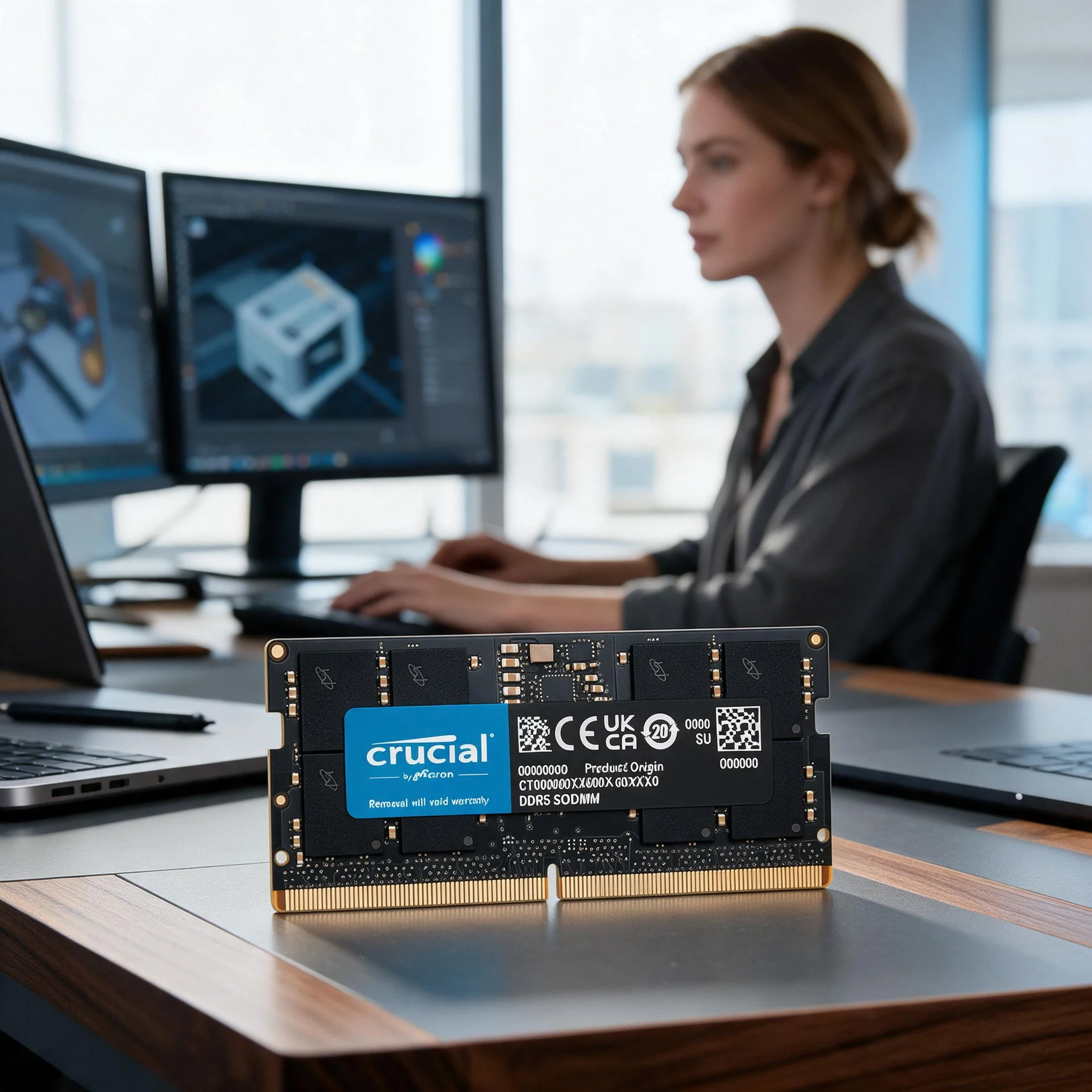 Crucial DDR5 RAM Memory SODIMM - Ddr5 4800Mhz recension och pris