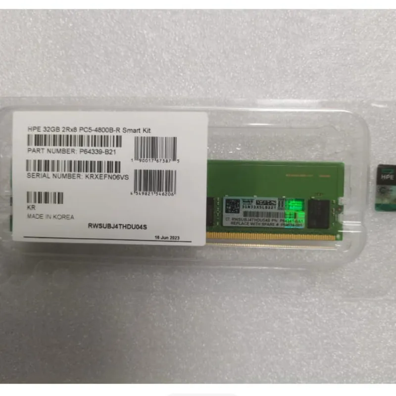 New DDR5 32GB 4800 P43328-B21  - Ddr5 32Gb recension och pris