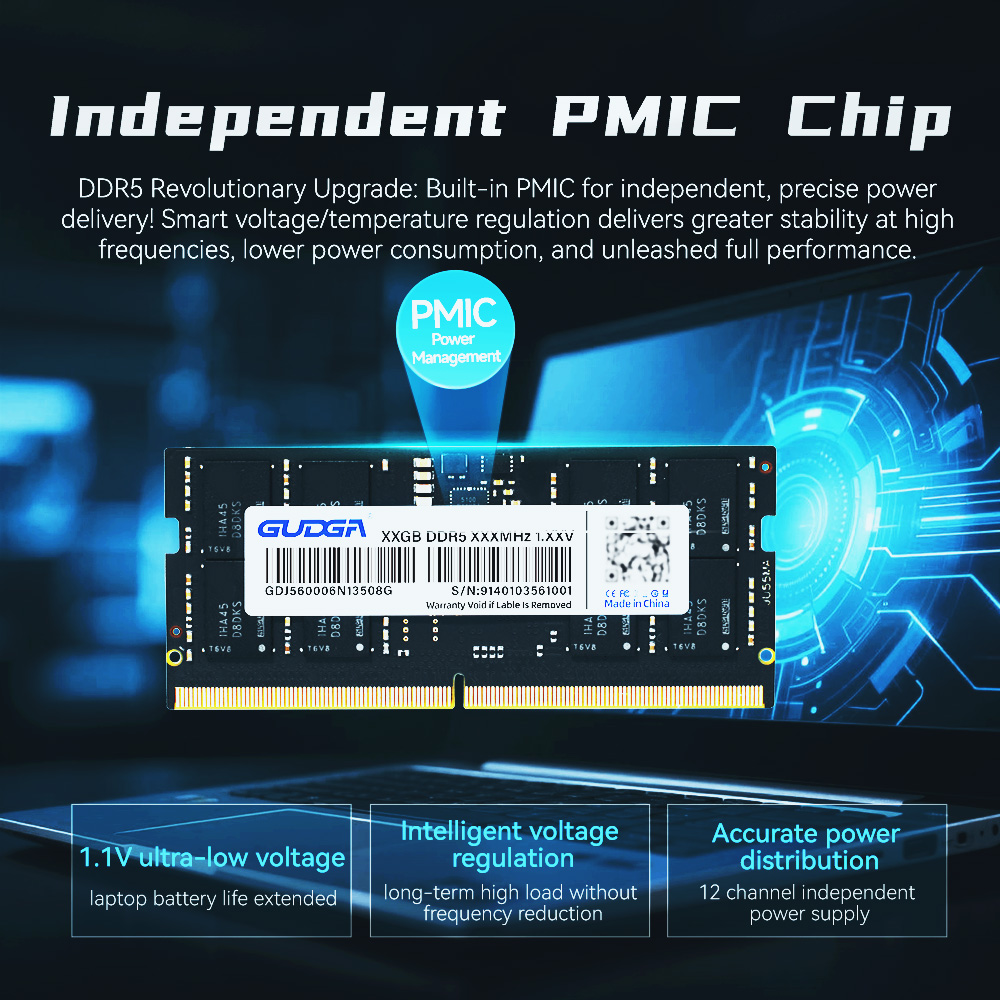 GUDGA DDR5 RAM 8GB 16GB 32GB D - Ddr5 4800Mhz recension och pris