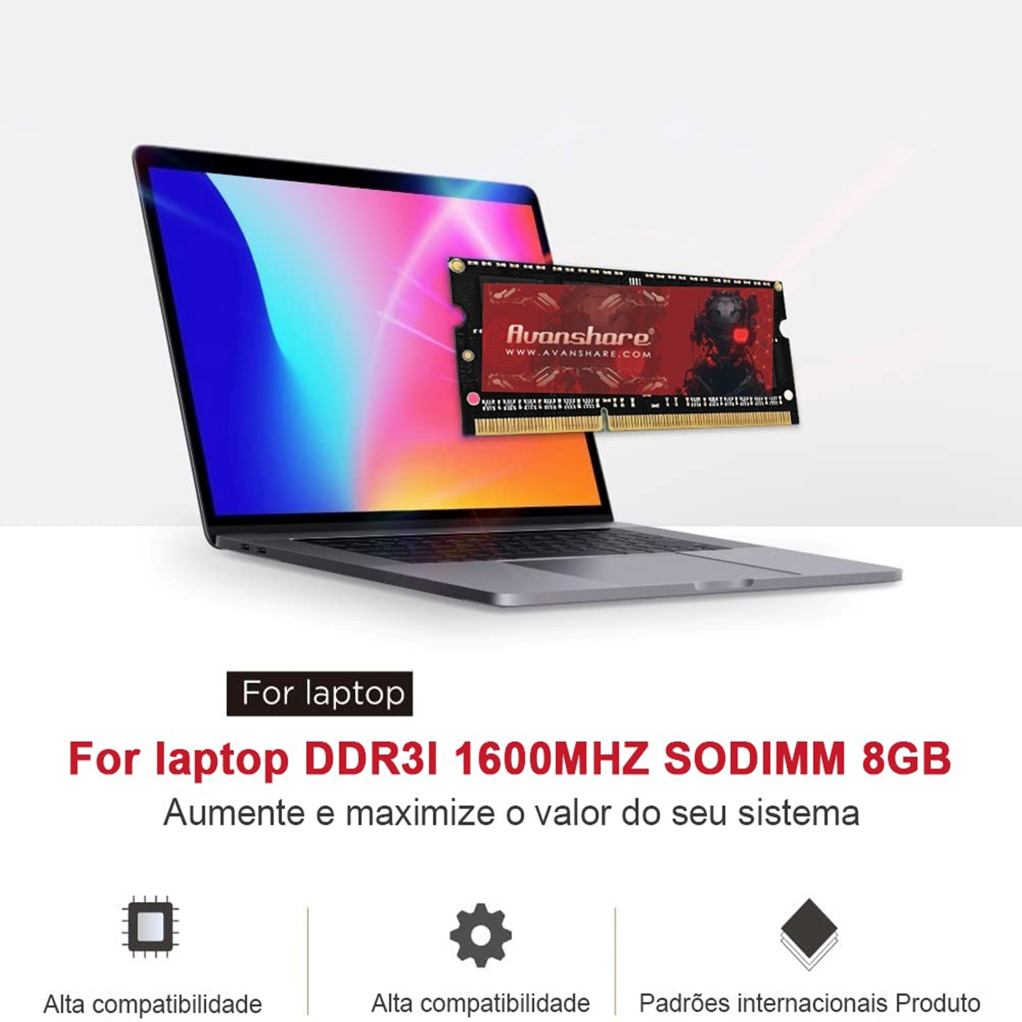 Avanshare Ram Memory DDR5 DDR4 - Ddr5 4800Mhz recension och pris