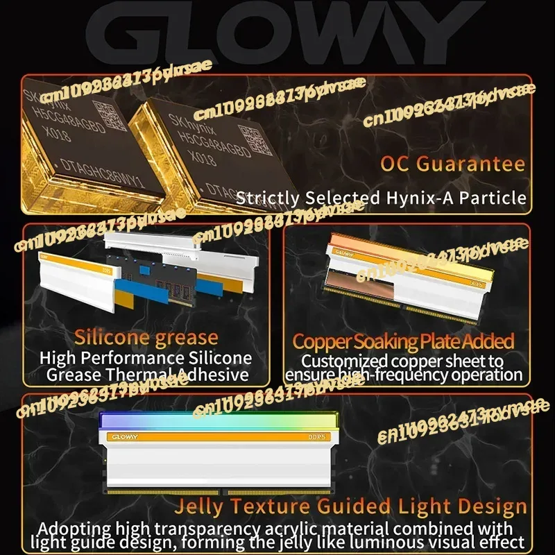 NEW GLOWAY DDR5 32G Ram(16Gx2) - Ddr5 Rgb Ram recension och pris
