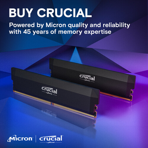 Crucial Pro DDR5 RAM 16GB 32GB - Ddr5 16Gb 6000Mhz recension och pris