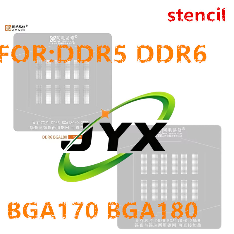 AMAOE BGA Reballing Template f - Ddr5 Kit recension och pris