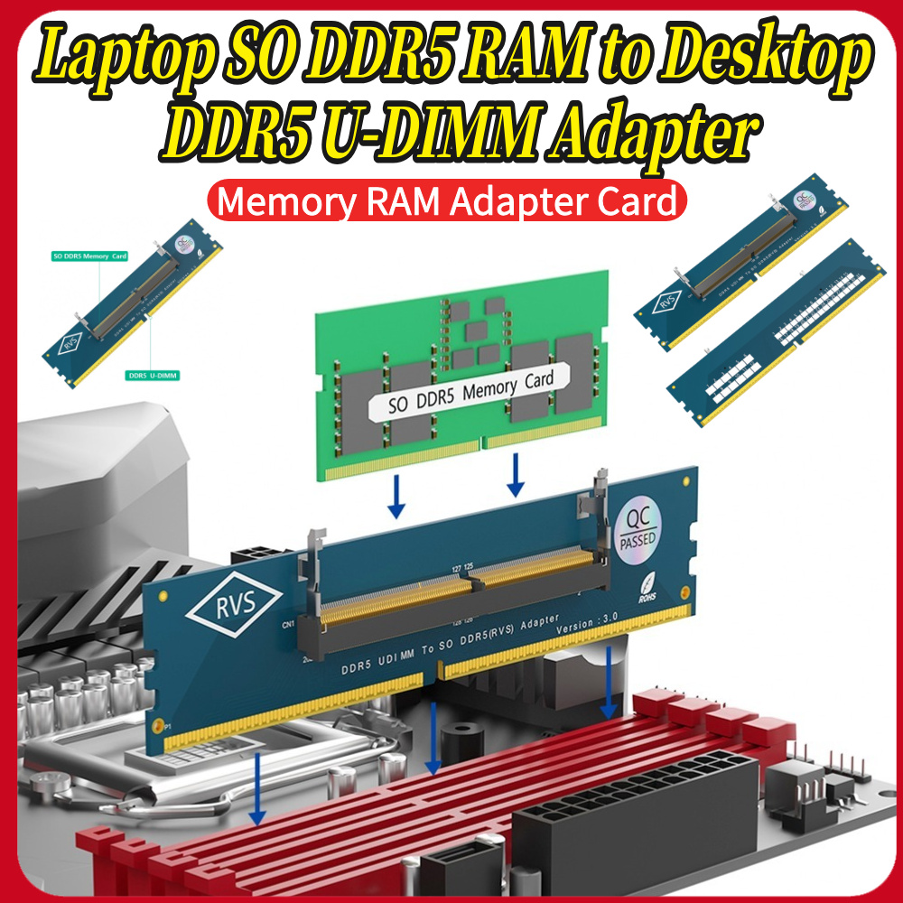 Laptop SO DDR5 RAM To Desktop  - Ddr5 Sodimm recension och pris