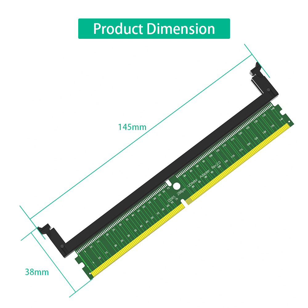 TISHRIC DDR5 U-DINDM 288Pin To - Ddr5 Kit recension och pris